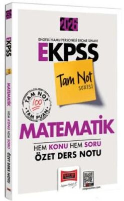 2026 E-KPSS Tam Not Serisi Matematik Hem Konu Hem Soru Özet Ders Notu - 1
