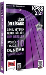 2026 KPSS GK-GY Lise Ön Lisans Tüm Dersler Fasikül Fasikül Tamamı Çözümlü 10 Deneme - Yargı Yayınevi