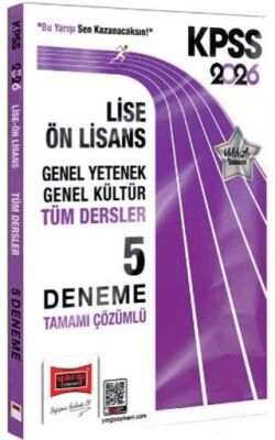 2026 KPSS GK-GY Lise Ön Lisans Tüm Dersler Tamamı Çözümlü 5 Deneme - 1
