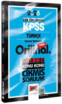 2026 KPSS Lise-Önlisans Türkçe Orijinal 2010-2024 Konu Konu Çıkmış Sorular - 1