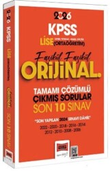 2026 KPSS Lise-Ortaöğretim GK-GY Fasikül Fasikül Orijinal Tamamı Çözümlü Çıkmış Son 10 Sınav - Yargı Yayınevi