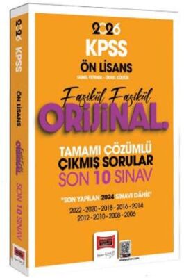 2026 KPSS Ön Lisans GK-GY Fasikül Fasikül Orijinal Tamamı Çözümlü Çıkmış Son 10 Sınav - 1