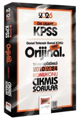 2026 KPSS Ön Lisans GK-GY Orijinal 2010-2024 Konu Konu Çıkmış Sorular - 1