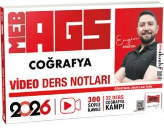 2026 MEB-AGS Öğretmen Adayları İçin Coğrafya Video Ders Notlar - 1