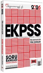 2026 Tüm Adaylar İçin EKPSS GK-GY Tüm Dersler Tamamı Çözümlü Soru Bankası - Yargı Yayınevi