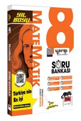 8. Sınıf LGS Matematik Yıl Boyu Soru Bankası - Yargı Yayınevi