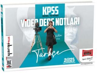 Yargı Yayınevi Yargı Yayınları 2025 KPSS Genel Yetenek Türkçe Video Ders Notları - 1