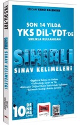 Yargı Yayınevi YKS-Dil ve YDT İçin Son 14 Yılda Sıklıkla Kullanılan Sihirli Sınav Kelimeleri - Yargı Yayınevi