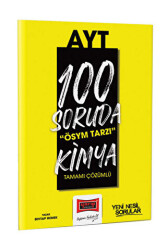 Yargı Yayınevi Yargı Yayınları 2023 100 Soruda ÖSYM Tarzı AYT Kimya Tamamı Çözümlü Soru Bankası - Yargı Yayınevi