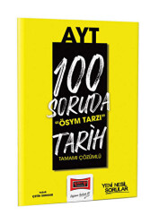 Yargı Yayınevi Yargı Yayınları 2023 100 Soruda ÖSYM Tarzı AYT Tarih Tamamı Çözümlü Soru Bankası - Yargı Yayınevi