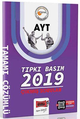 Yargı Yayınevi Yargı Yayınları 2023 AYT Tıpkı Basım 2019 Çıkmış Sorular - 1