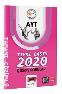 Yargı Yayınevi Yargı Yayınları 2023 AYT Tıpkı Basım 2020 Çıkmış Sorular - 1