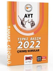 Yargı Yayınevi Yargı Yayınları 2023 AYT Tıpkı Basım 2022 Çıkmış Sorular - Yargı Yayınevi