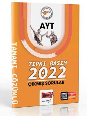Yargı Yayınevi Yargı Yayınları 2023 AYT Tıpkı Basım 2022 Çıkmış Sorular - 1