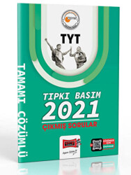 Yargı Yayınevi Yargı Yayınları 2023 Baskı 2021 TYT Tıpkı Basım Çıkmış Sorular - Yargı Yayınevi