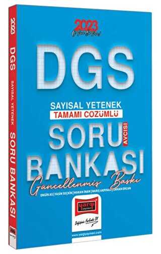 Yargı Yayınevi Yargı Yayınları 2023 DGS Soru Avcısı Tamamı Çözümlü Sayısal Yetenek Soru Bankası