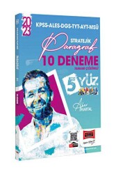 Yargı Yayınevi Yargı Yayınları 2023 KPSS ALES DGS TYT AYT MSÜ Stratejik Paragraf Tamamı Çözümlü 10 Deneme - Yargı Yayınevi