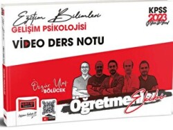 Yargı Yayınevi Yargı Yayınları 2023 KPSS Eğitim Bilimleri Öğretmenler Ekibi Gelişim Psikolojisi Video Ders Notları - Yargı Yayınevi