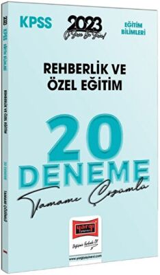 Yargı Yayınevi Yargı Yayınları 2023 KPSS Eğitim Bilimleri Rehberlik ve Özel Eğitim Tamamı Çözümlü 20 Deneme - 1