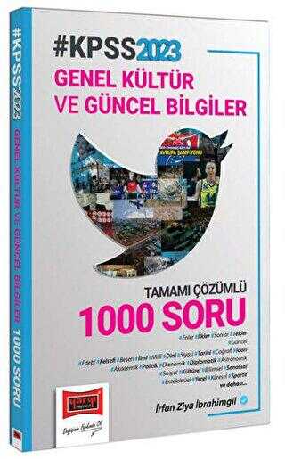 Yargı Yayınevi Yargı Yayınları 2023 KPSS Genel Kültür ve Güncel Bilgiler Tamamı Çözümlü 1000 Soru