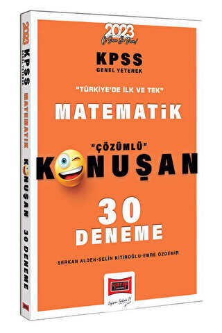 Yargı Yayınevi Yargı Yayınları 2023 KPSS Matematik Tamamı Çözümlü Konuşan 30 Deneme