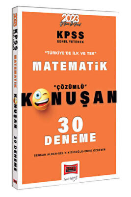 Yargı Yayınevi Yargı Yayınları 2023 KPSS Matematik Tamamı Çözümlü Konuşan 30 Deneme - 1