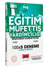 Yargı Yayınları 2023 MEB Eğitim Müfettiş Yardımcılığı Sınavlarına Hazırlık Tamamı Çözümlü 100x5 Deneme - Yargı Yayınevi
