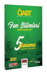 Yargı Yayınevi Yargı Yayınları 2023 ÖABT Fen Bilgisi Öğretmenliği Tamamı Çözümlü 5 Deneme - Yargı Yayınevi