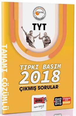 Yargı Yayınevi Yargı Yayınları 2023 Yargı Yayınları 2023 TYT Tıpkı Basım 2018 Çıkmış Sorular - 1