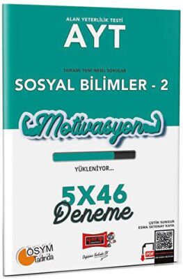 Yargı Yayınevi Yargı Yayınları AYT Sosyal Bilimler - 25x46 Deneme - 1