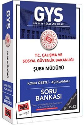 Yargı Yayınevi Yargı Yayınları Çalışma ve Sosyal Güvenlik Bakanlığı Unvan Değişikliği Sınavlarına Yönelik GYS Şube Müdürü Kadrosu İçin Konu Özetli Açıklamalı Soru Bankası - 1
