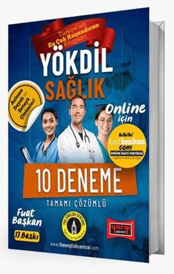 Yargı Yayınevi YÖKDİL Sağlık Tamamı Çözümlü 10 Deneme - 1