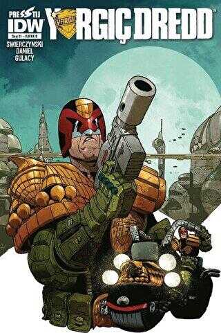 Yargıç Dredd Sayı : 1 - Kapak B - Presstij Kitap