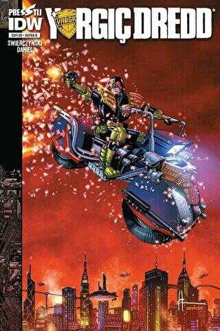 Yargıç Dredd Sayı: 8 - Kapak B - Presstij Kitap