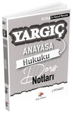 Yargıç Hakimlik ve HMGS Anayasa Hukuku Ders Notları - 1