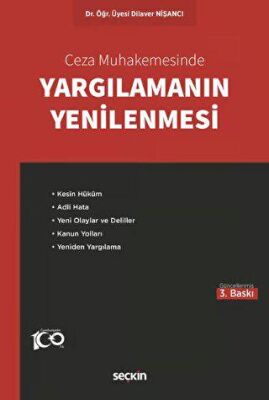 Yargılamanın Yenilenmesi - 1