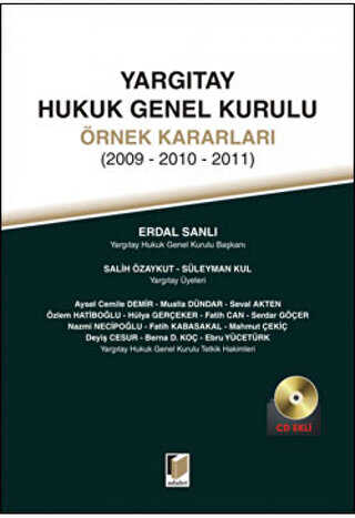 Yargıtay Hukuk Genel Kurulu Örnek Kararları - 1