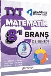 Yarı Çap Yayınları TYT Matematik 8 li Branş Denemesi - Yarı Çap Yayınları