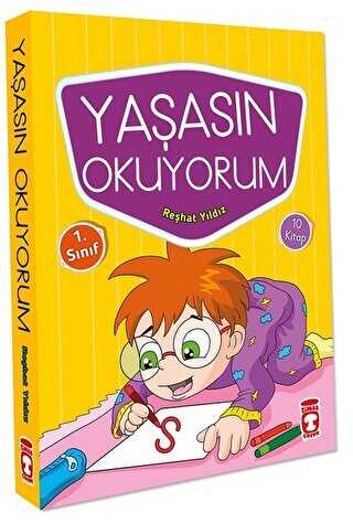 Yaşasın Okuyorum Hikaye Seti 10 Kitap - Timaş Çocuk