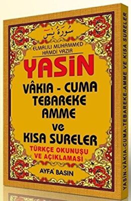 Yasin Çanta Boy-Üçlü Ayfa kapağı
