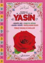 Yasin Türkçe Okunuş ve Mealleri Kod F034 - Fetih Yayınları
