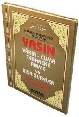 Üçlü Yasin Flesko Kapak, Cep Boy - 038F kapağı