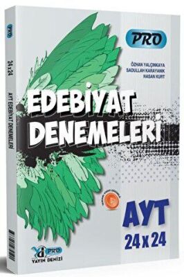 Yayın Denizi Yayınları Yayın Denizi AYT Edebiyat Pro 24 x 24 Denemeleri - 1