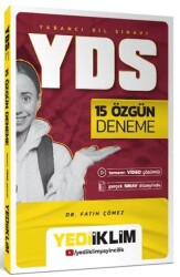 YDS 15 Özgün Deneme Tamamı Video Çözümlü - Yediiklim Yayınları