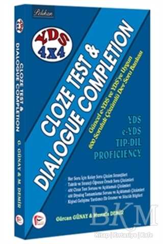 Pelikan Tıp Teknik Yayıncılık YDS 4X4 Set 3. Kitap - Cloze Test and Dialogue Completion