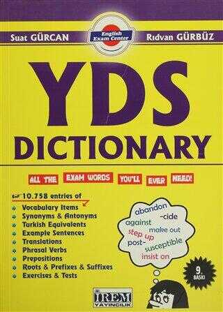 İrem Yayıncılık YDS Dictionary