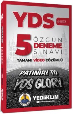 Yediiklim Yayınları YDS E-YDS Tamamı Video Çözümlü Özgün 5 Deneme Sınavı - 1