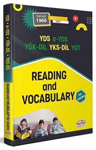 YDS, e-YDS, YÖK-DİL, YKS-DİL, YDT Reading And Vocabulary For Exams