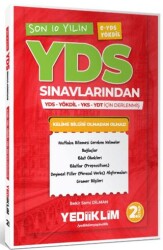 Yediiklim Yayınları YDS E-YDS YÖKDİL Son 10 Yılın YDS Kelimeleri - Yediiklim Yayınları