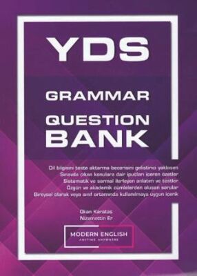Modern English YDS Grammar Question Bank - 1